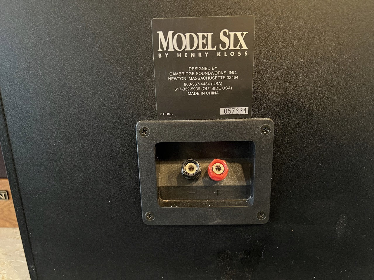 Cambridge Soundworks Model SIX Speakers – The Turntable Store