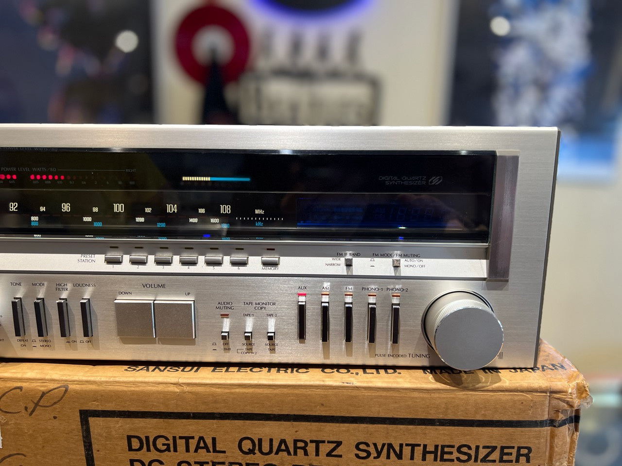 SALE * Sansui 9900Z Stereo Receiver * 160W RMS * 1981 * Box