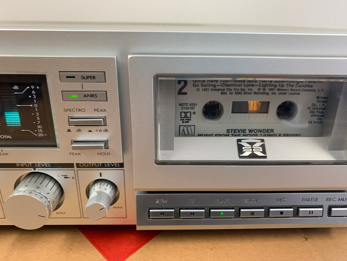 JVC KD-A7 Single Cassette Deck * Box * Manual