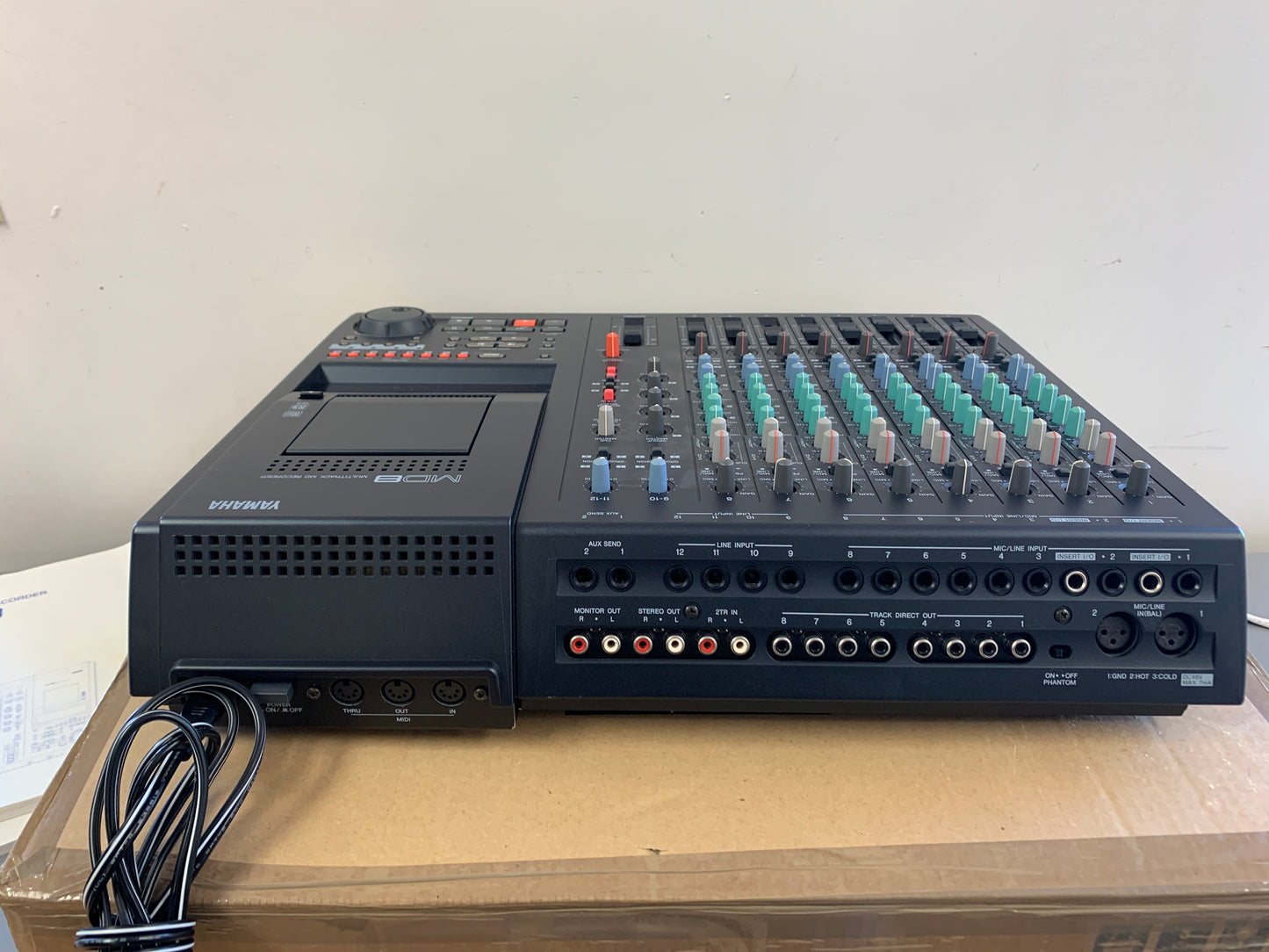 Yamaha MD8 Multi-Track Minidisc Recorder * Original Box * Manuals