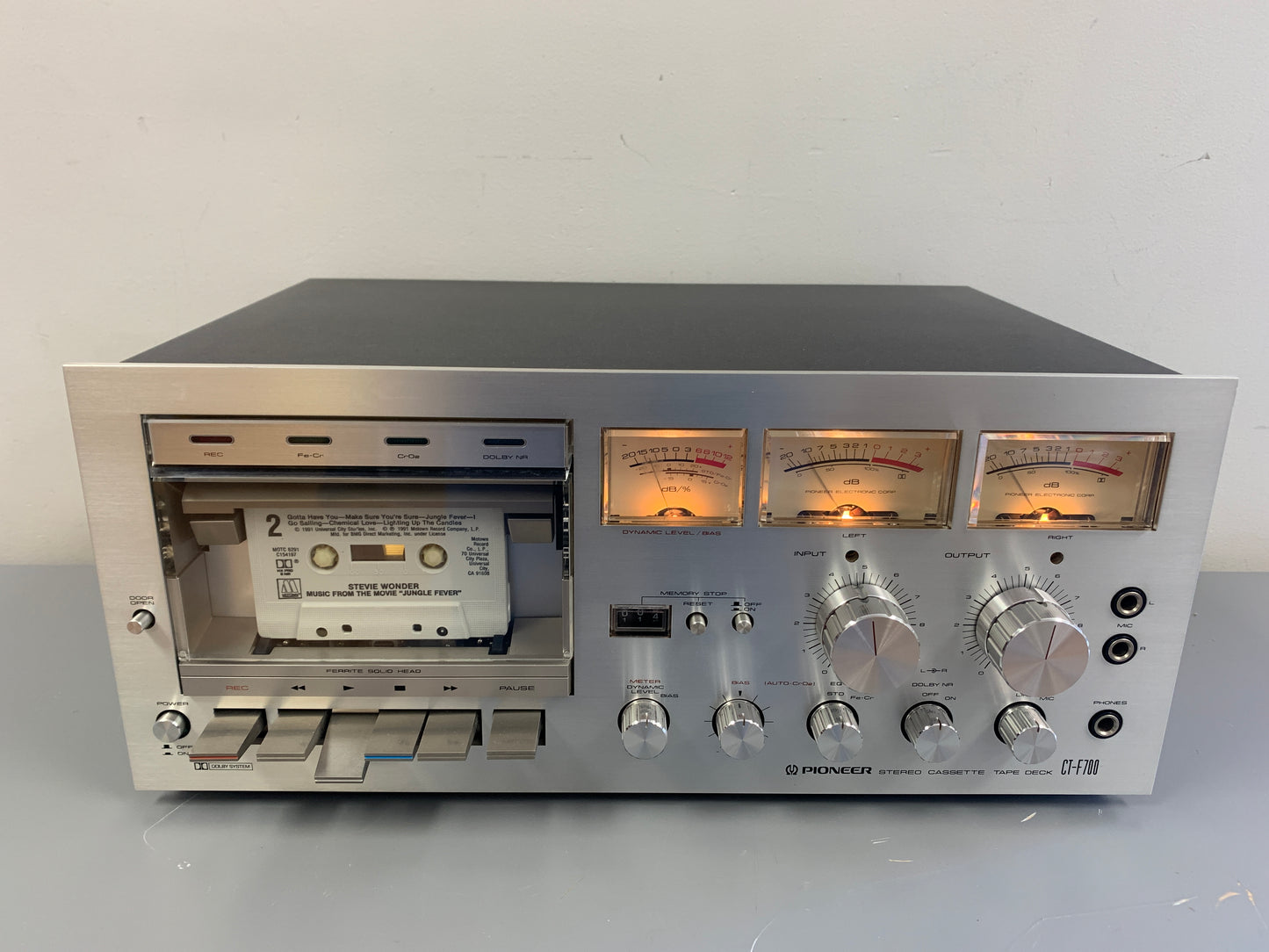 Pioneer CT-F700 Single Cassette Deck * 1978