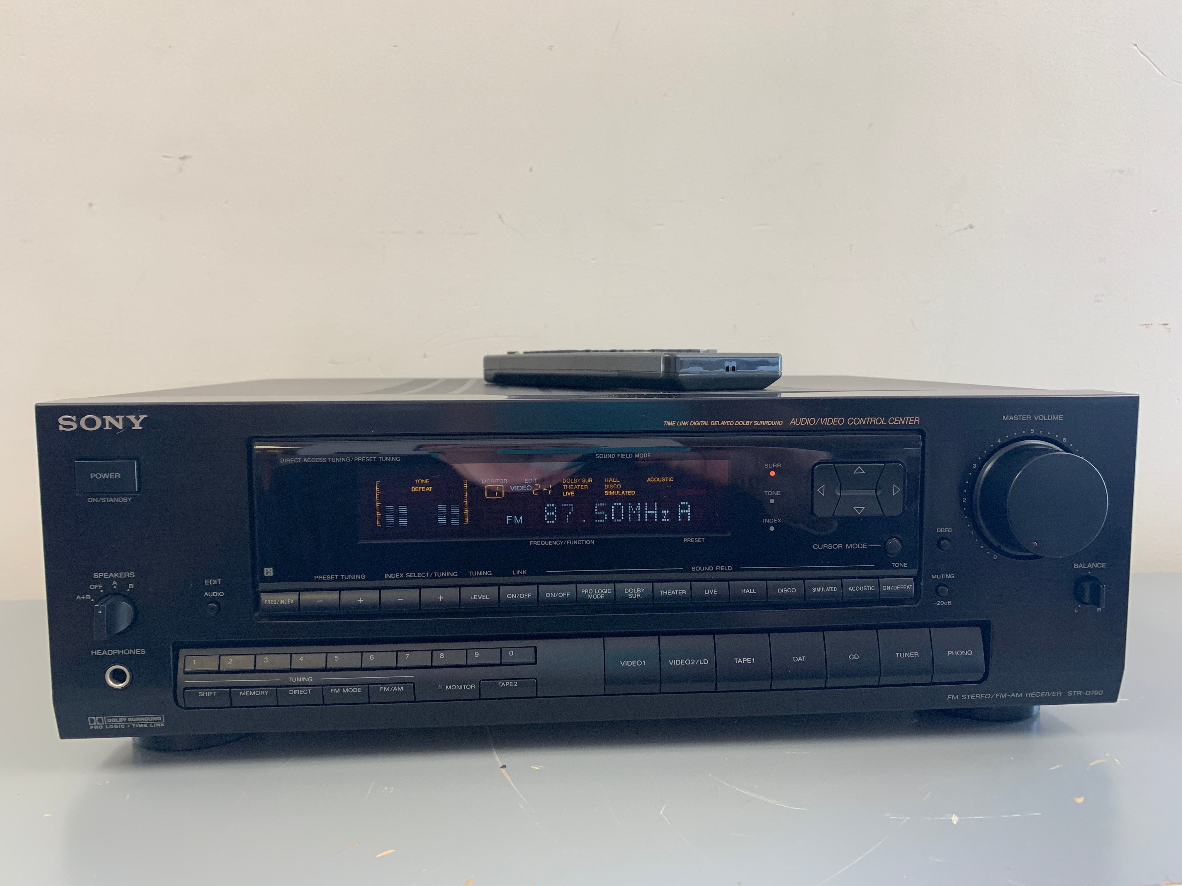 Sony STR-D790 AM/FM Stereo cheapest Receiver .01% THD