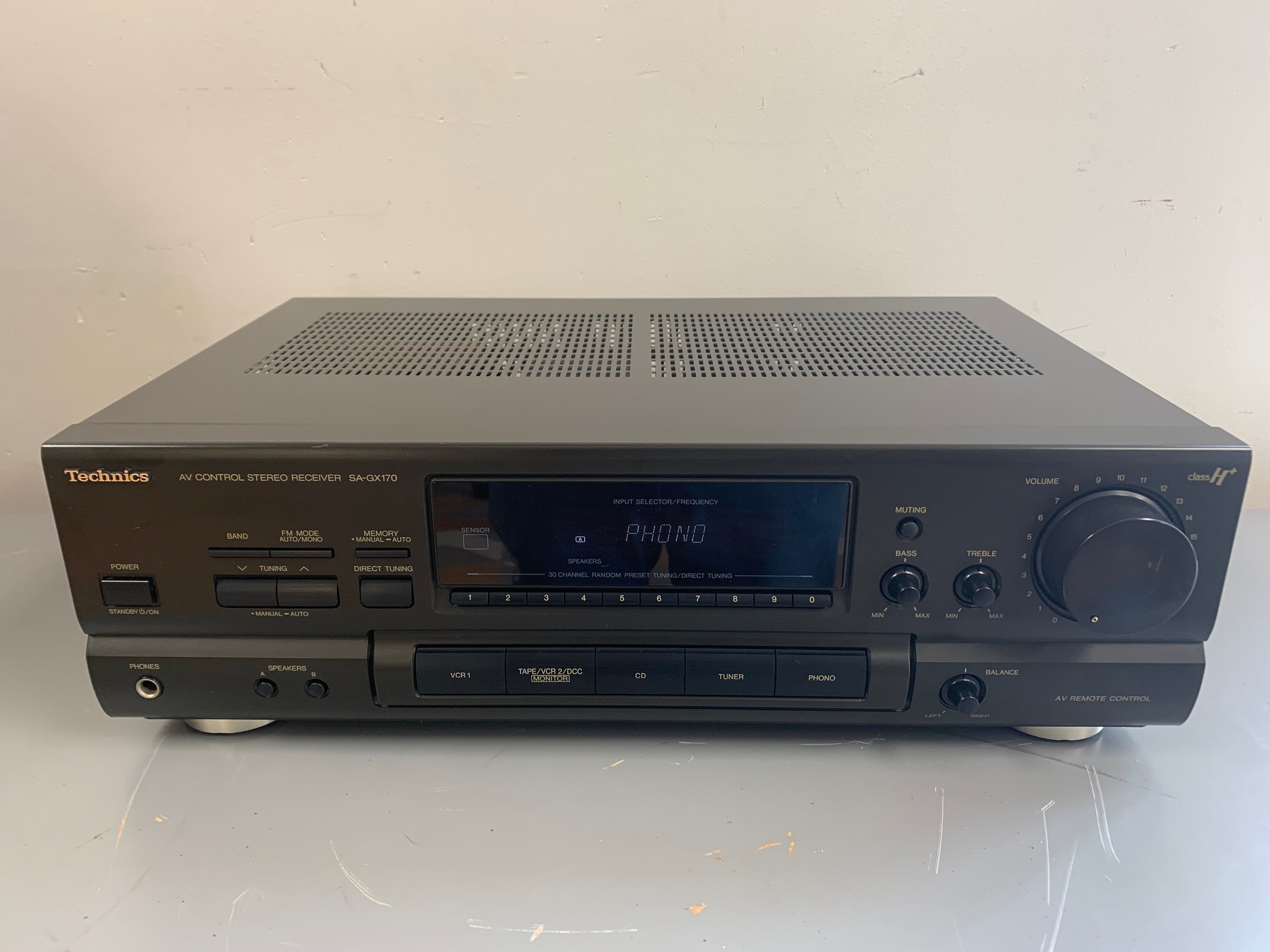 Technics SA-GX170 Stereo receiver * 1994 * 60W RMS – The Turntable Store