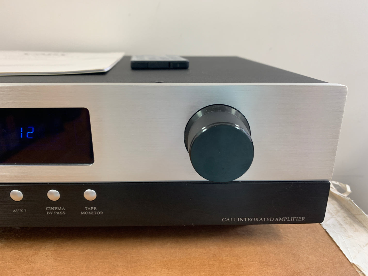 Cary Audio Design CAI-1 Integrated Amplifier * Manual * Remote * Box ...