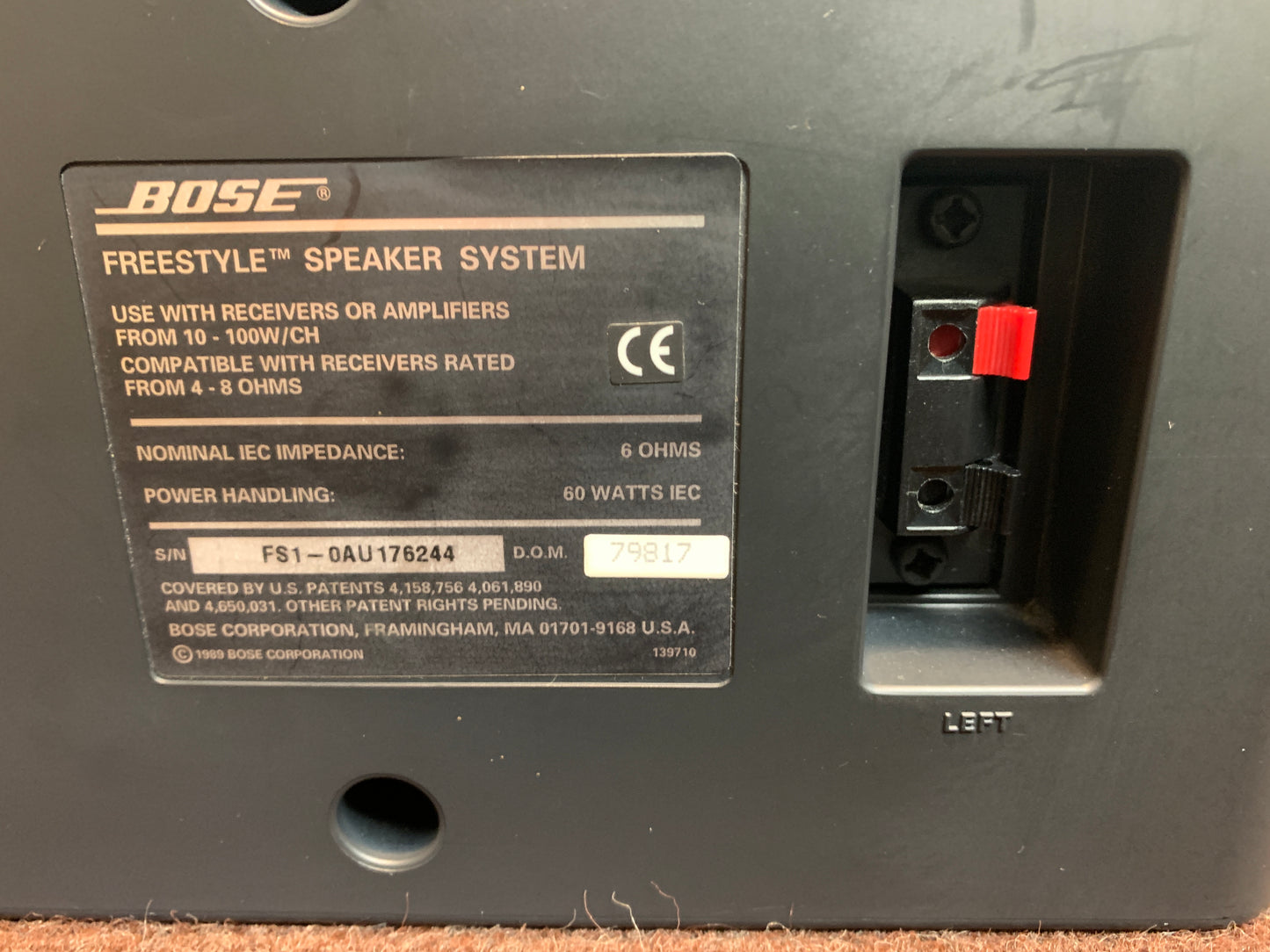 Bose Freestyle Speaker System