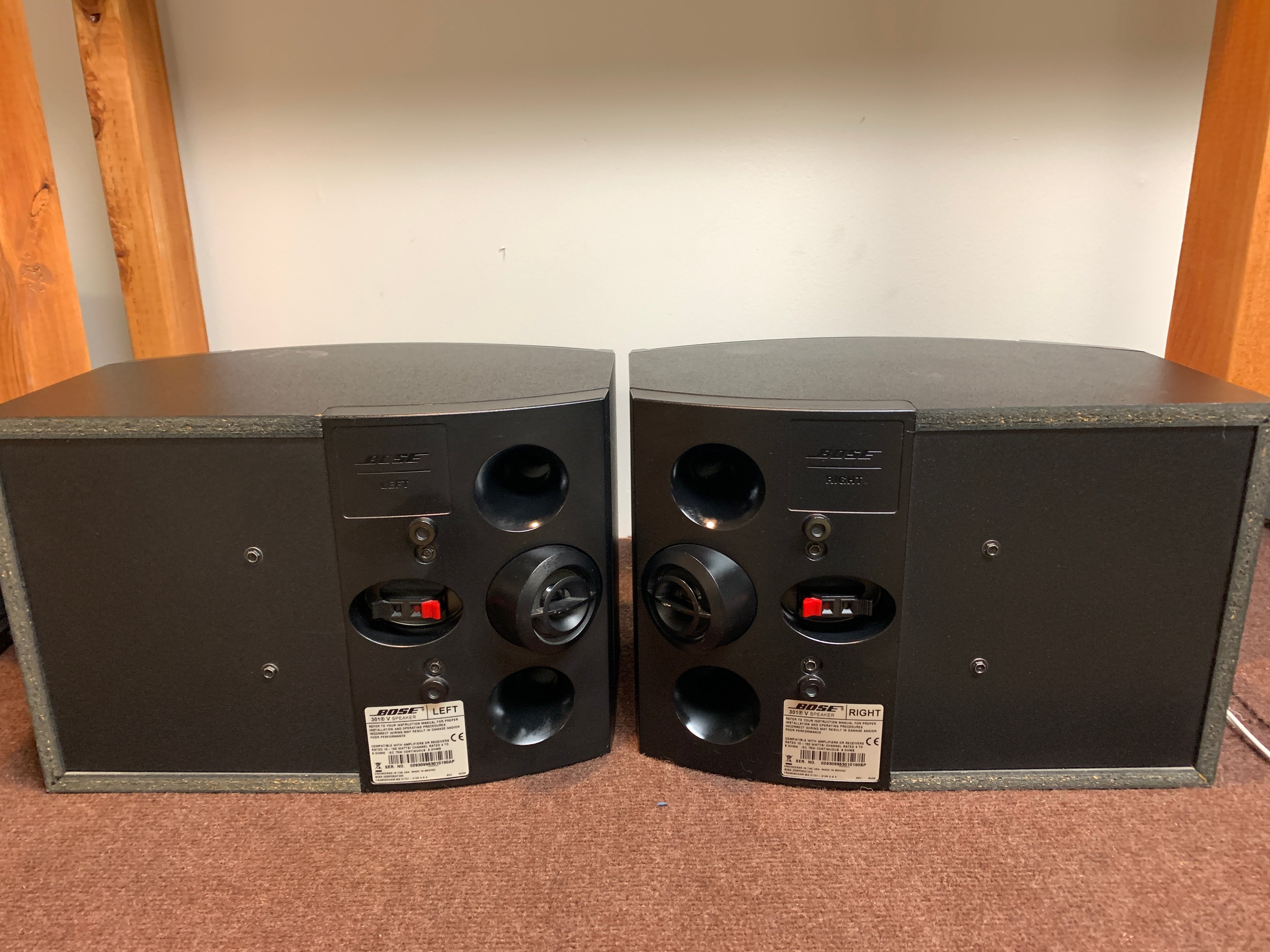 Bose 301 Series V Bookshelf Speakers