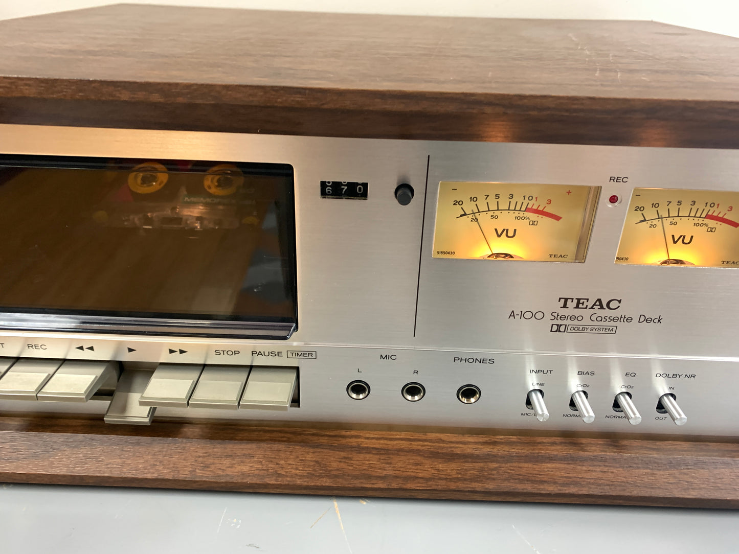 Teac A100 Stereo Cassette Deck