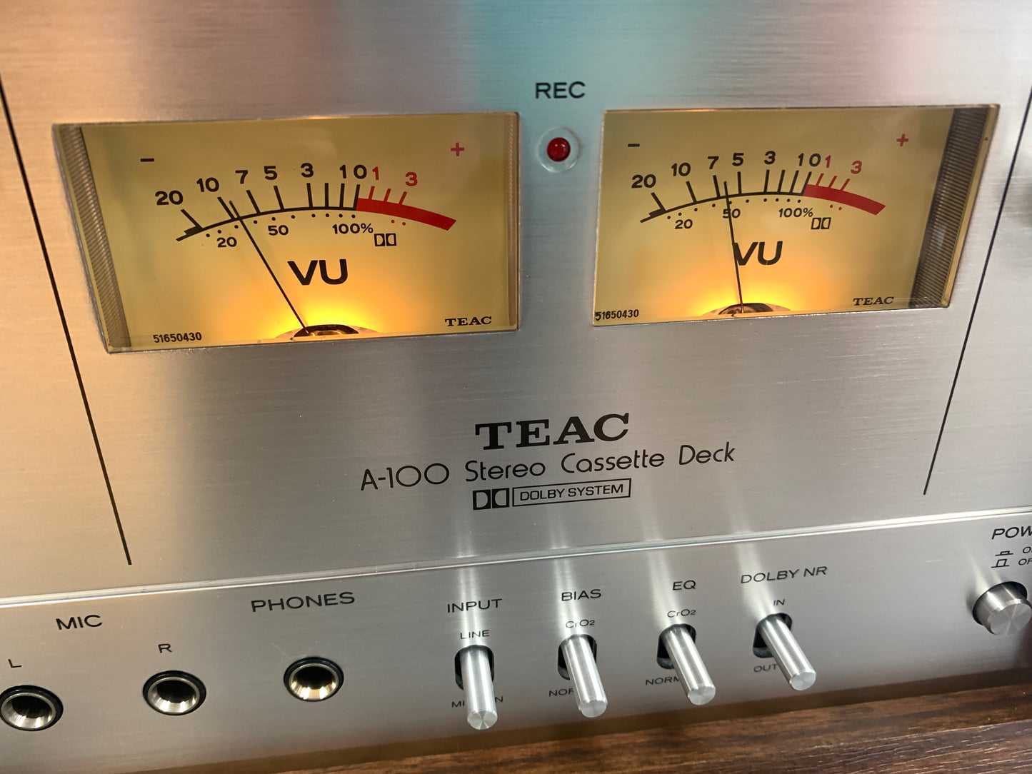 Teac A100 Stereo Cassette Deck