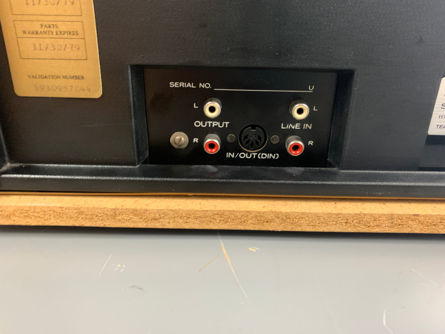 Teac A100 Stereo Cassette Deck