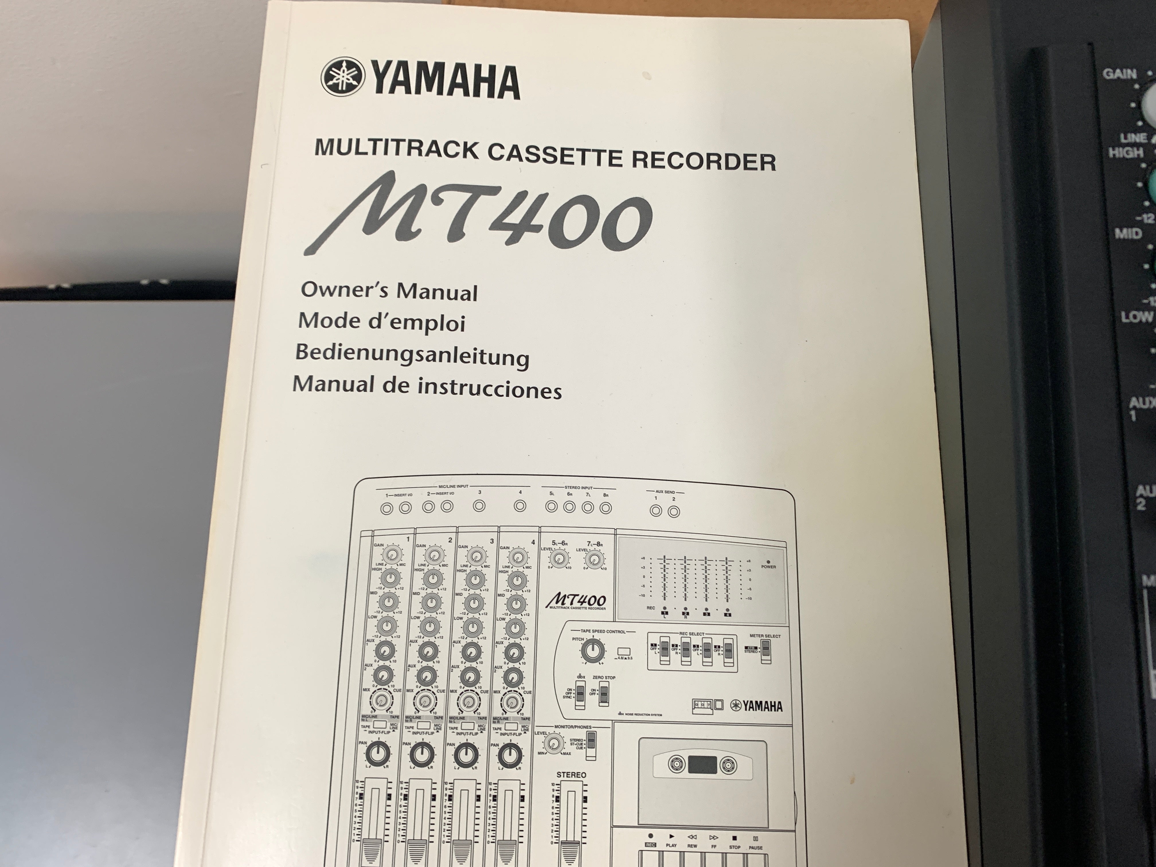 Store Yamaha MT400 multi track cassette recorder