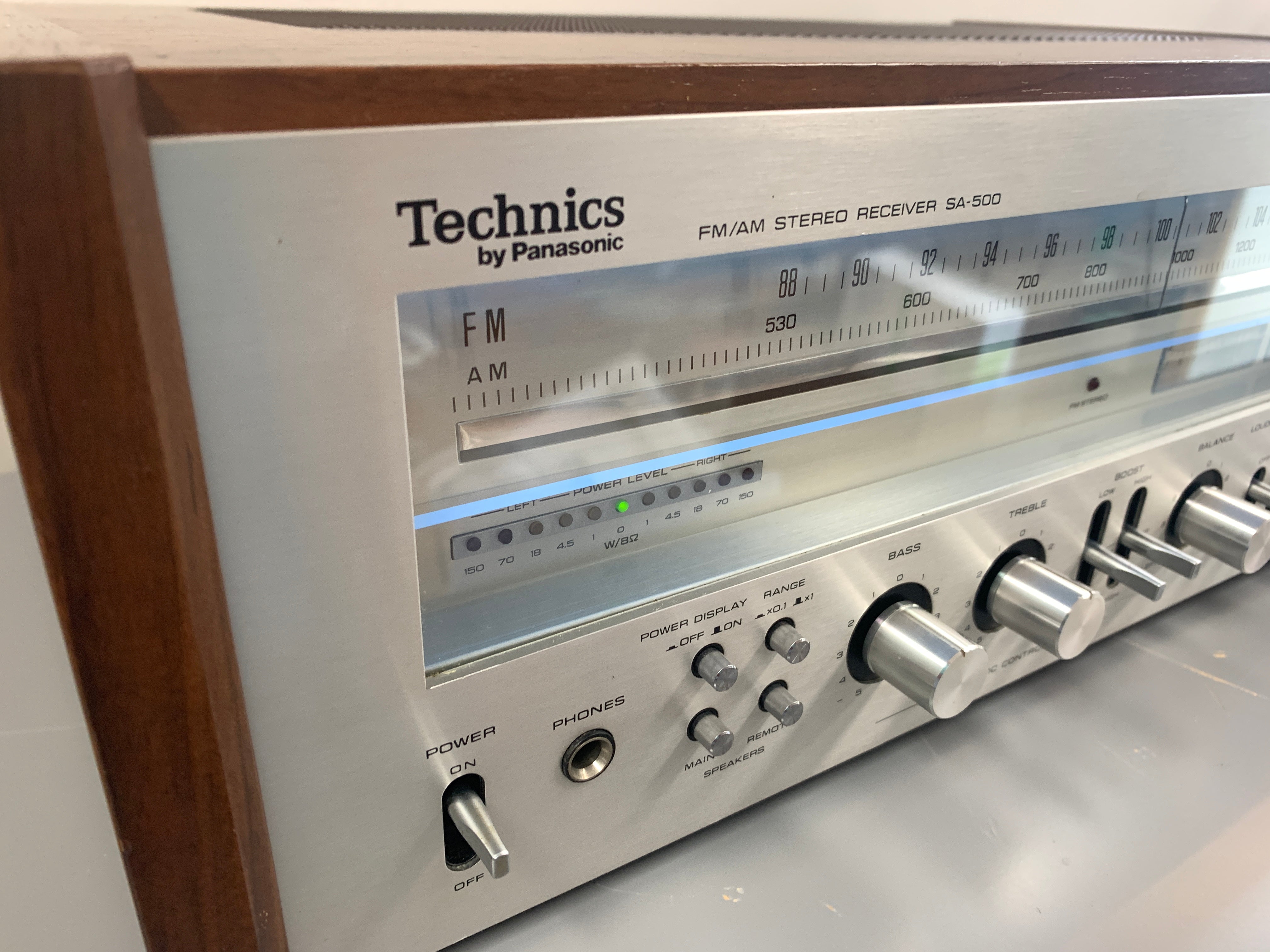 VINTAGE outlet TECHNICS SA 500 FOR PARTS OR REPAIR