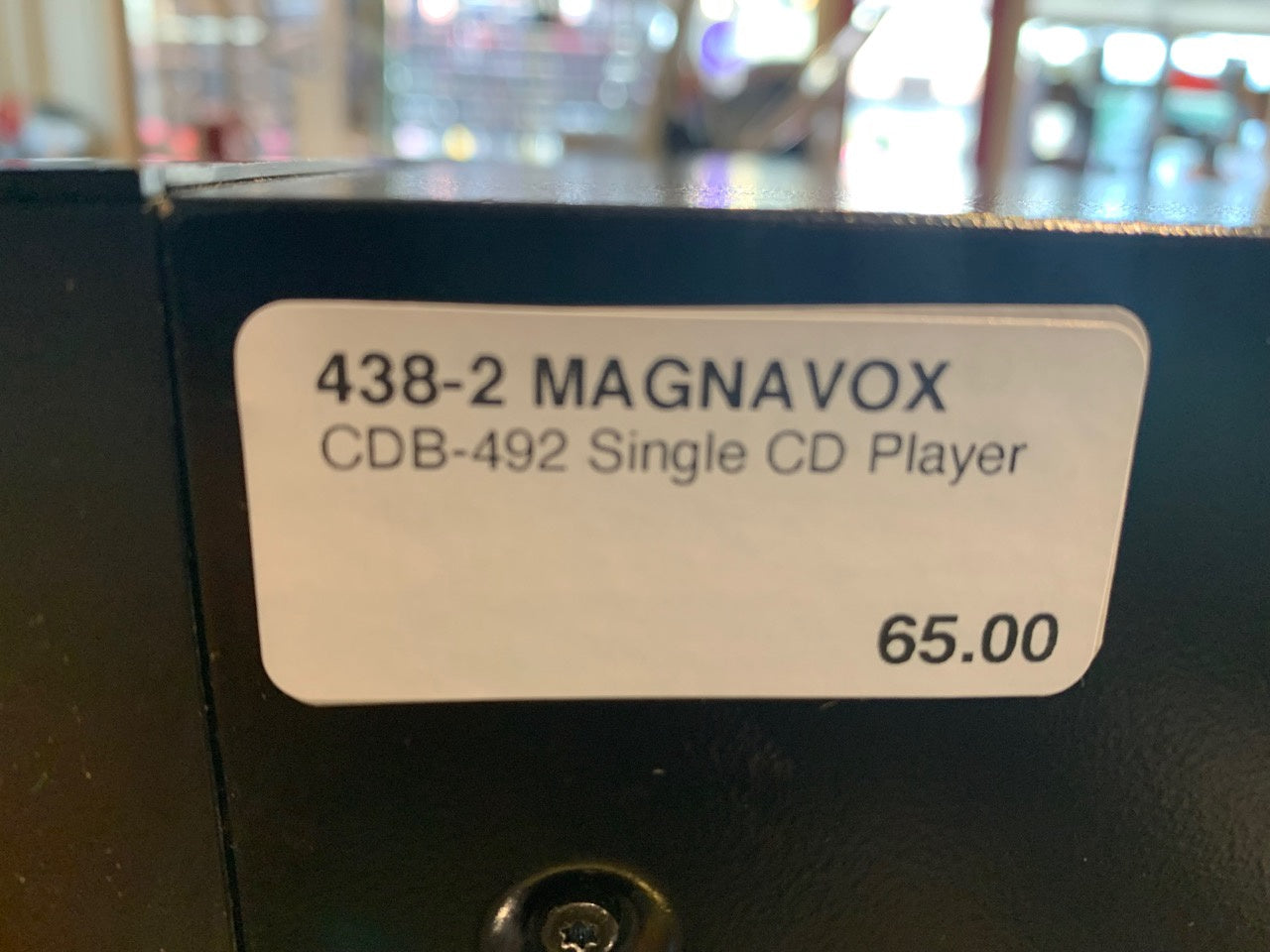 Magnavox CDB-492 Single CD Player