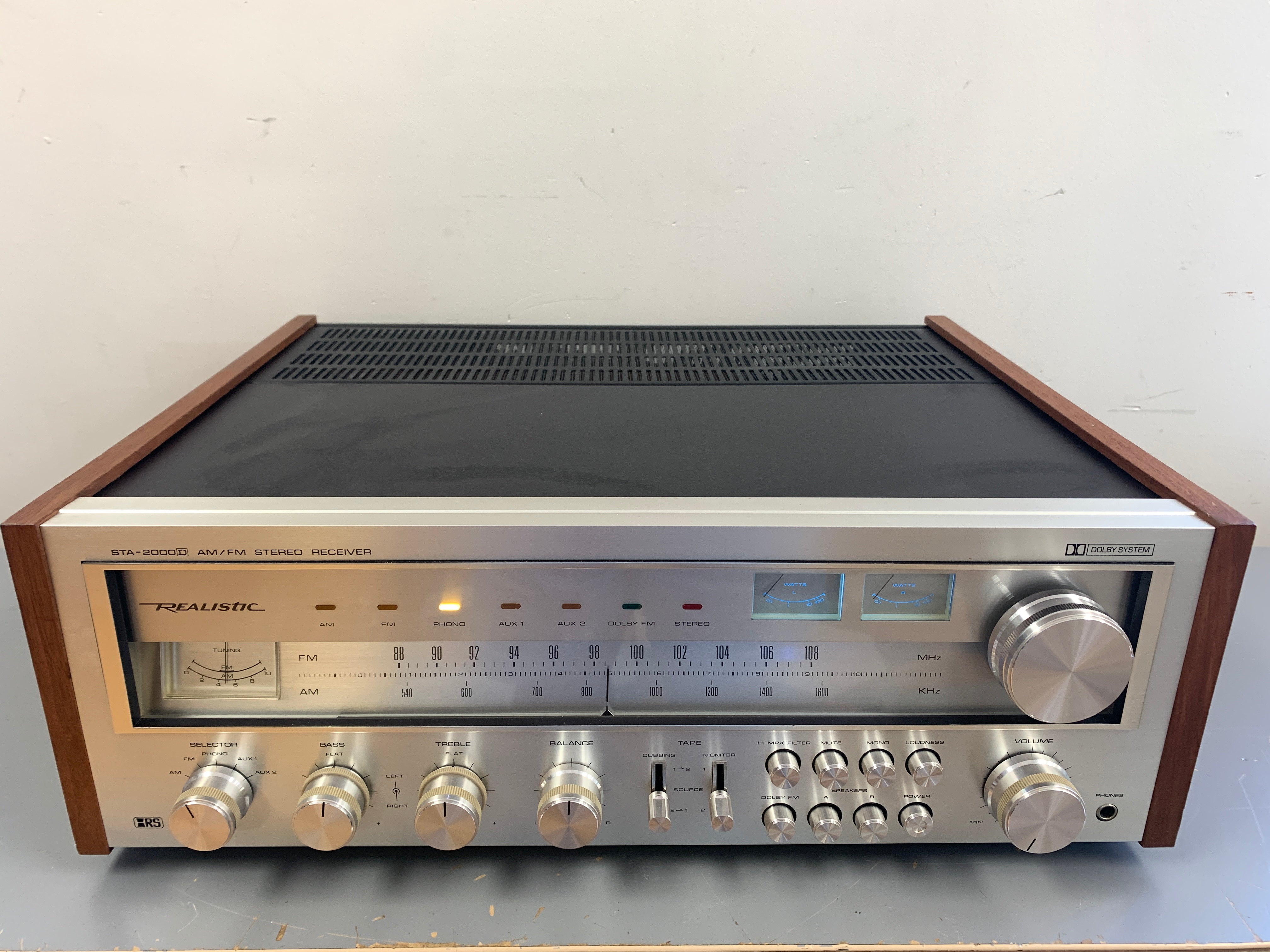 Realistic STA-2000D Stereo Receiver – The Turntable Store