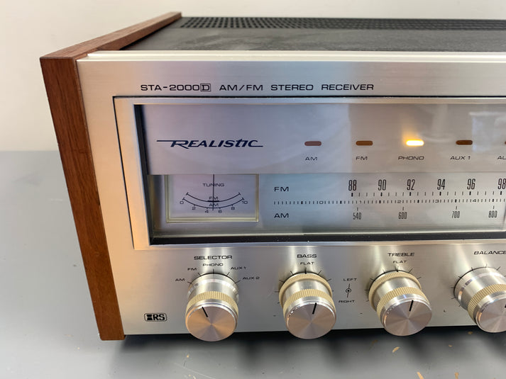 Realistic STA-2000D Stereo Receiver – The Turntable Store