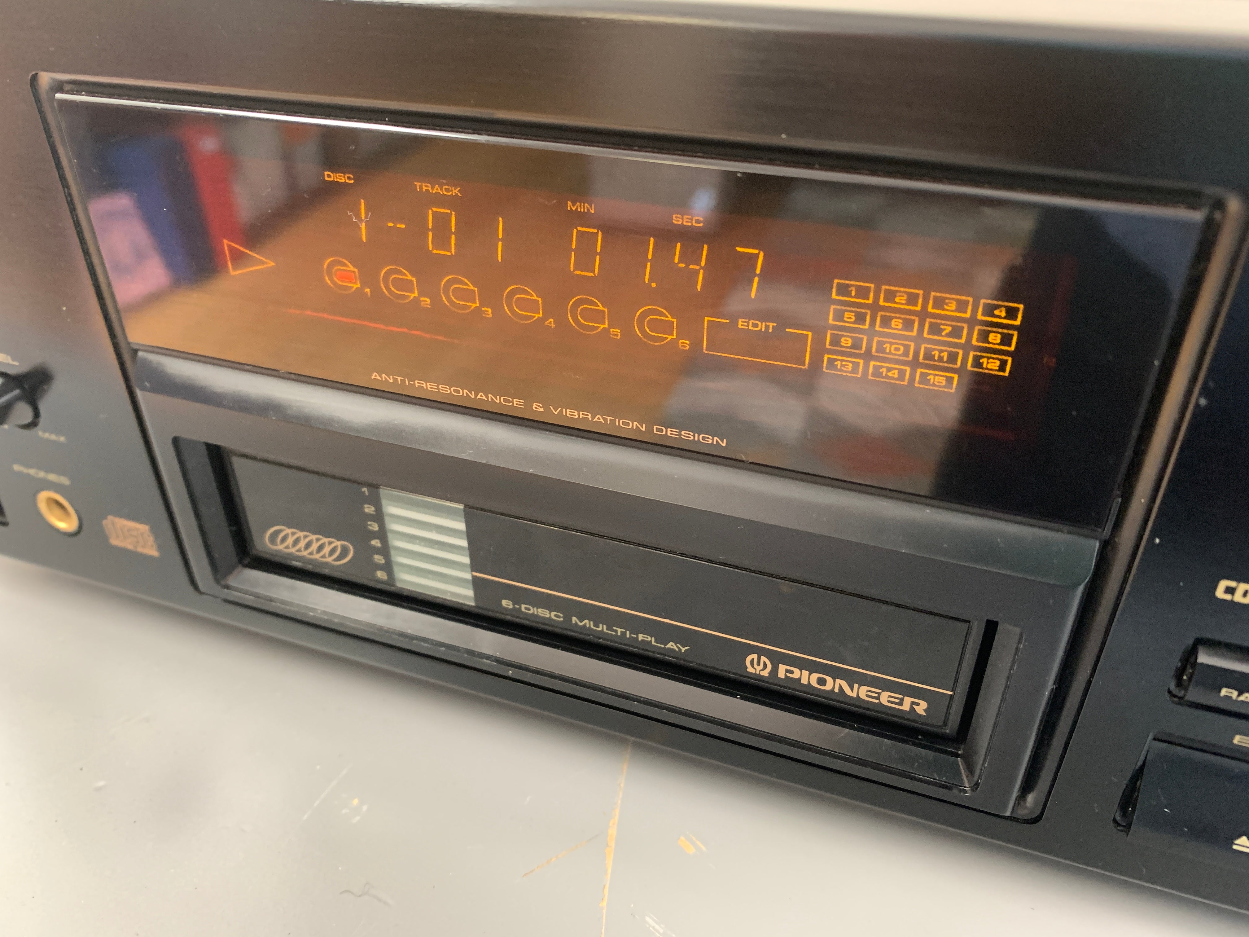 Pioneer CD Player PD-M640 MultiDisc top Player