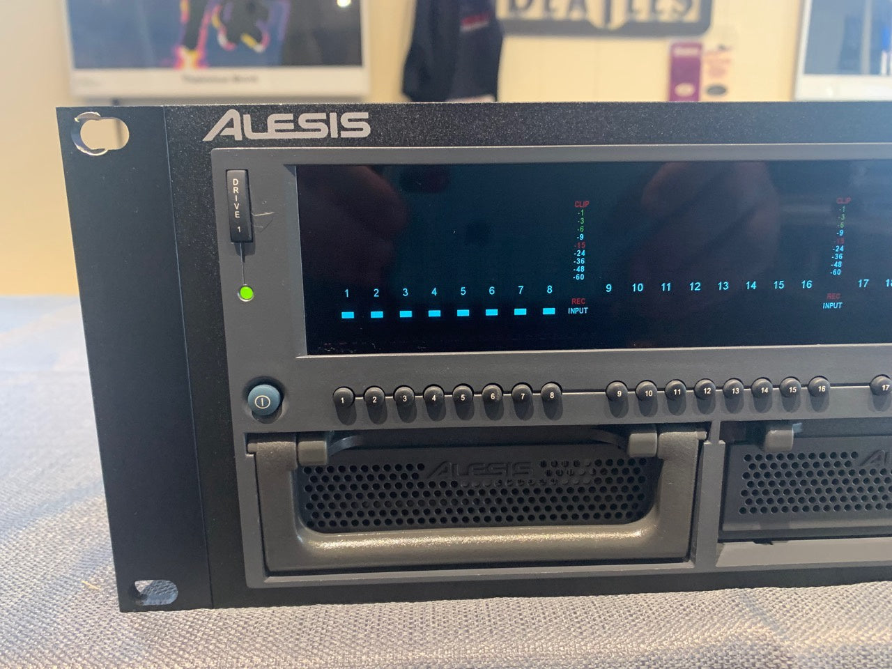 Alesis ADAT HD24 * Manual * 3ea Wired Remotes * Hard Disk