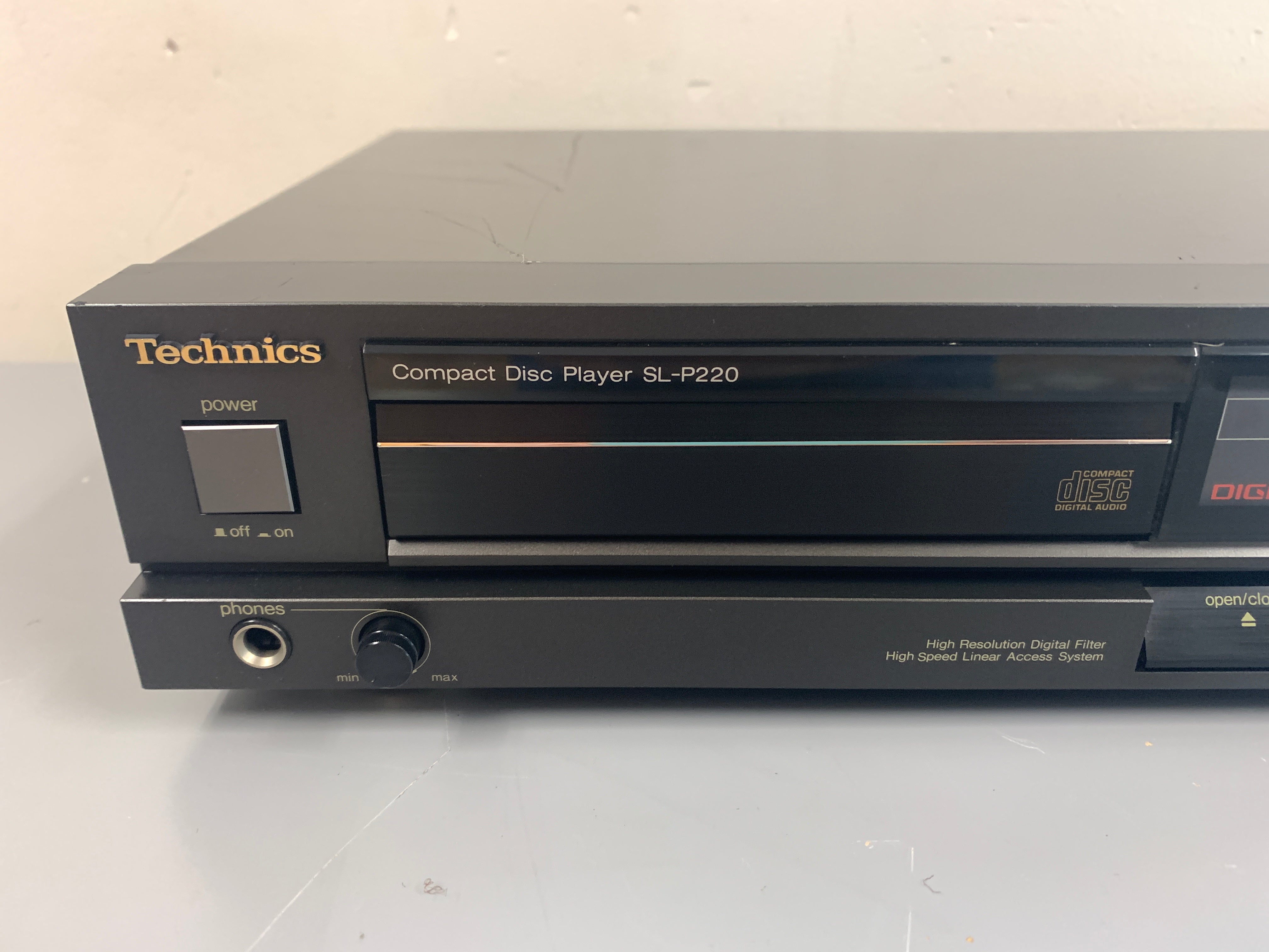 Technics SL-P222 Single CD Player store