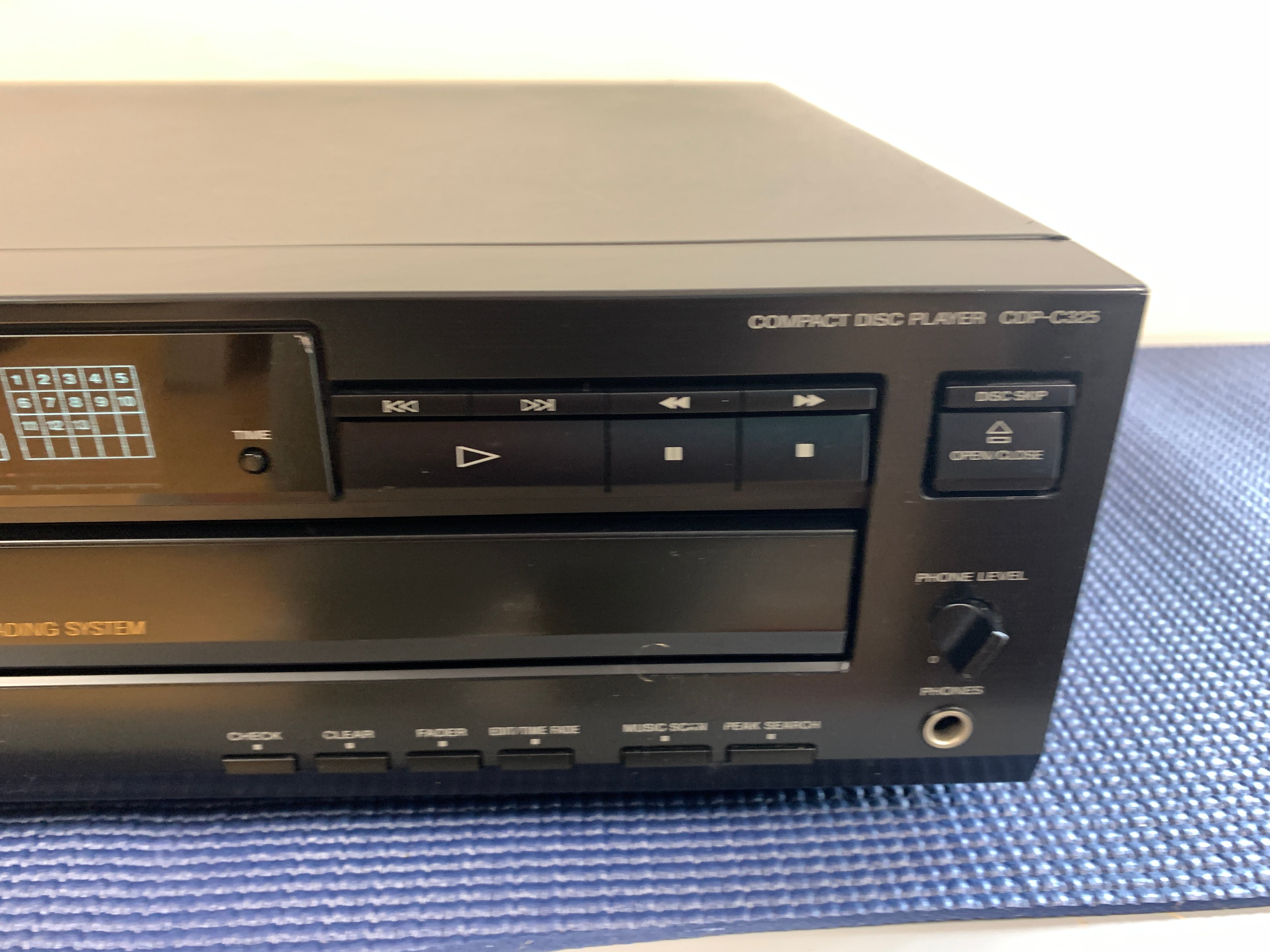 Sony Compact 5-Disc CD Player CDP-C325 Multi Disc Player - No Remote - orders TESTED