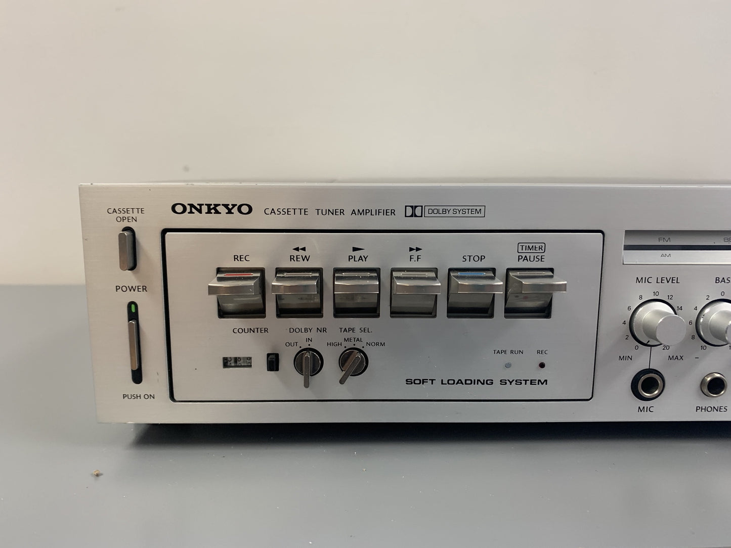 Onkyo CX-70 Stereo receiver & Cassette Deck  * 1980 * 20W