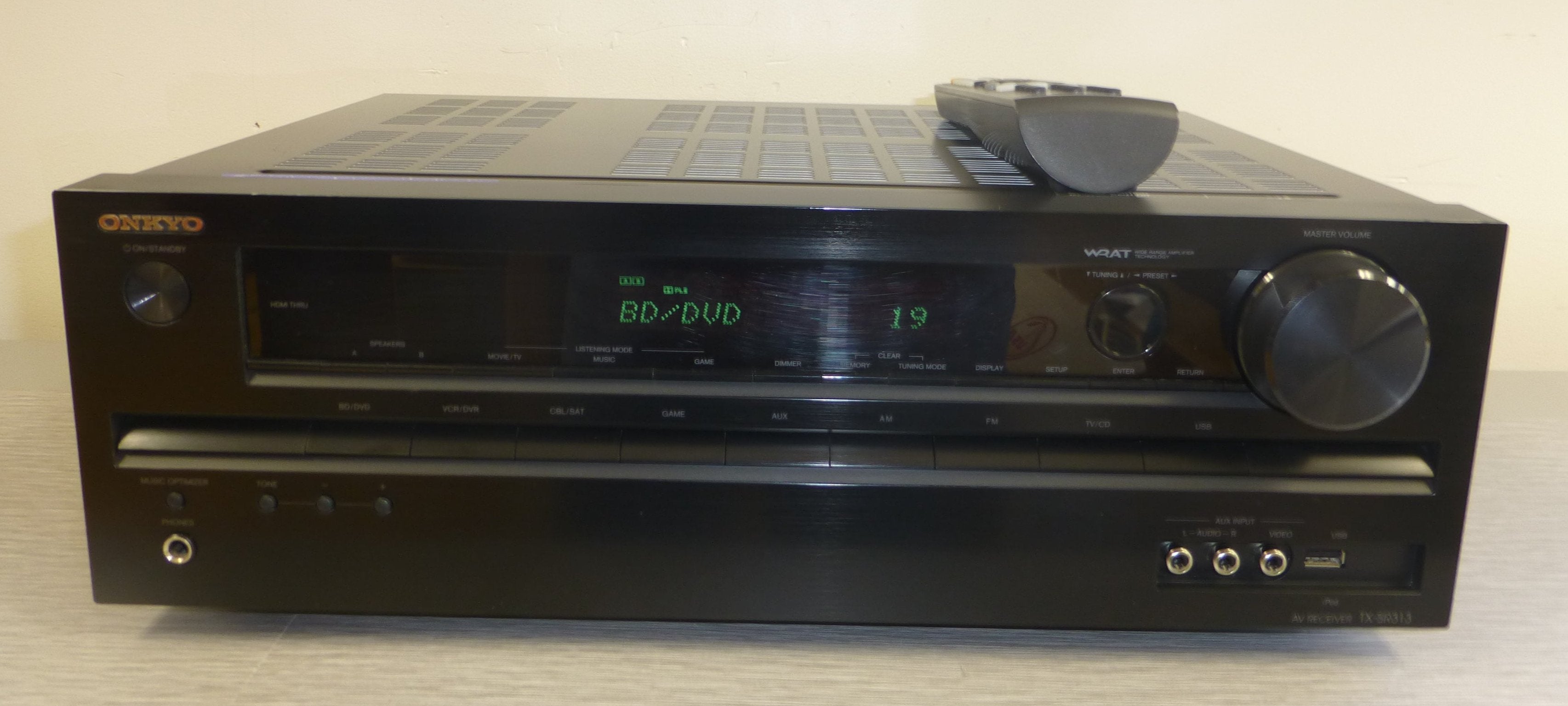 Onkyo deals receiver TX-SR313