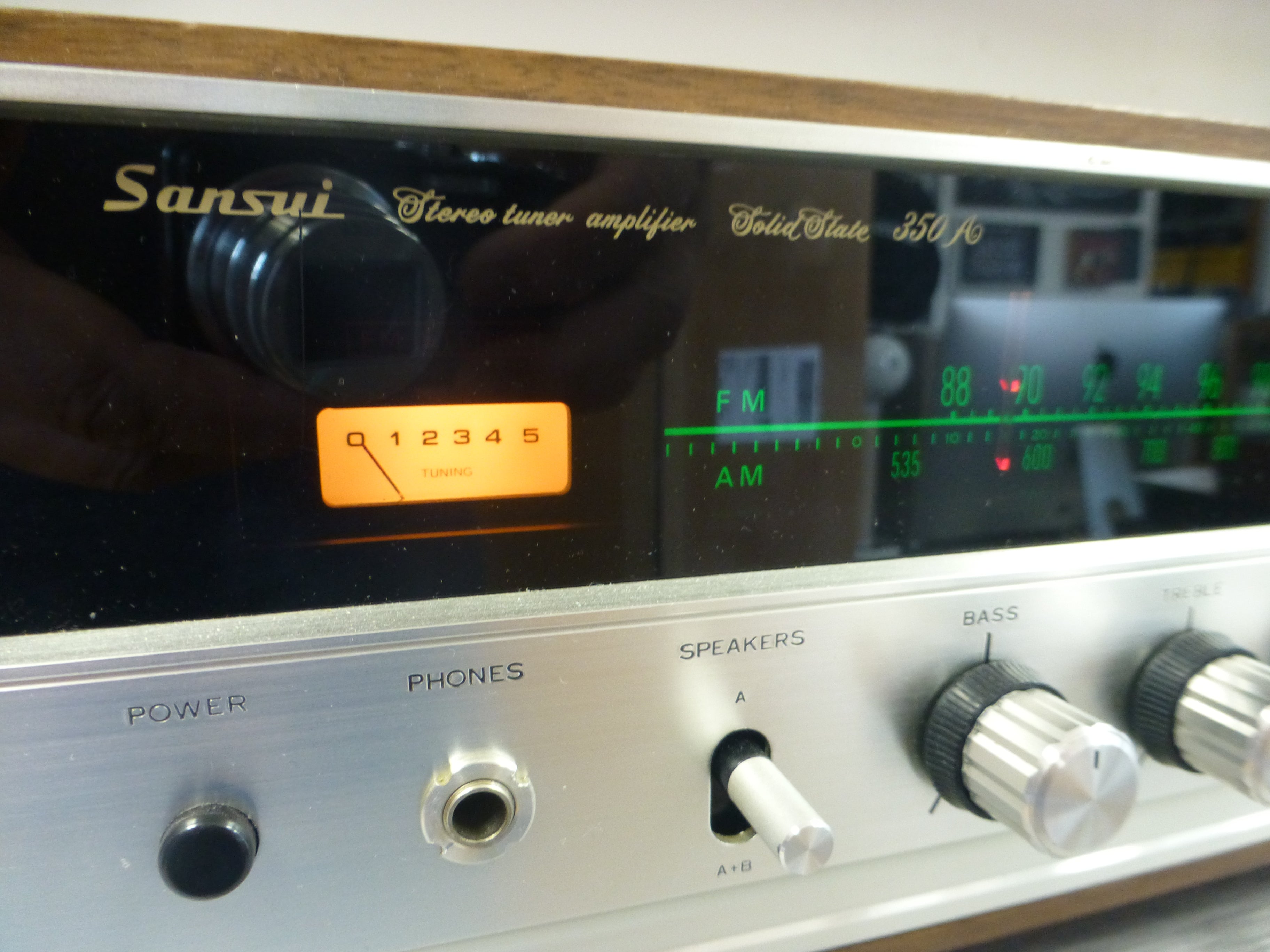 Sansui 350A Vintage discount stereo turner amplifier