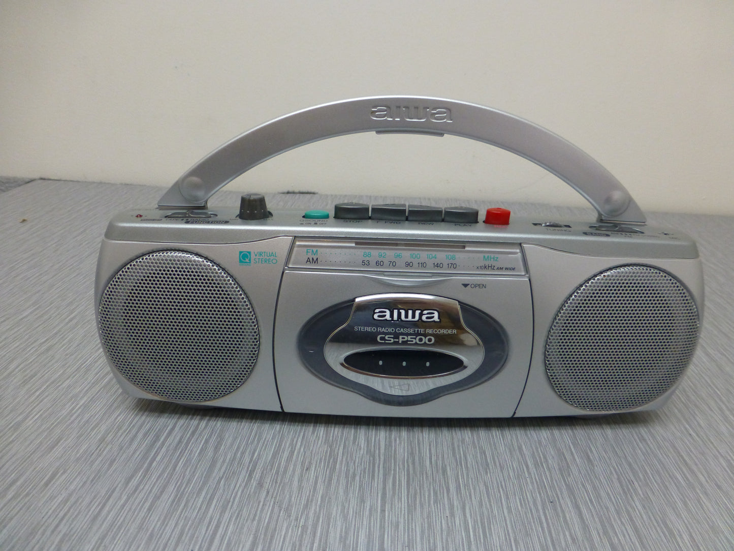 Aiwa CS-P500 Portable Radio and Cassette