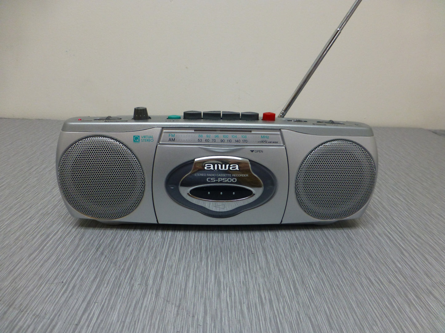 Aiwa CS-P500 Portable Radio and Cassette