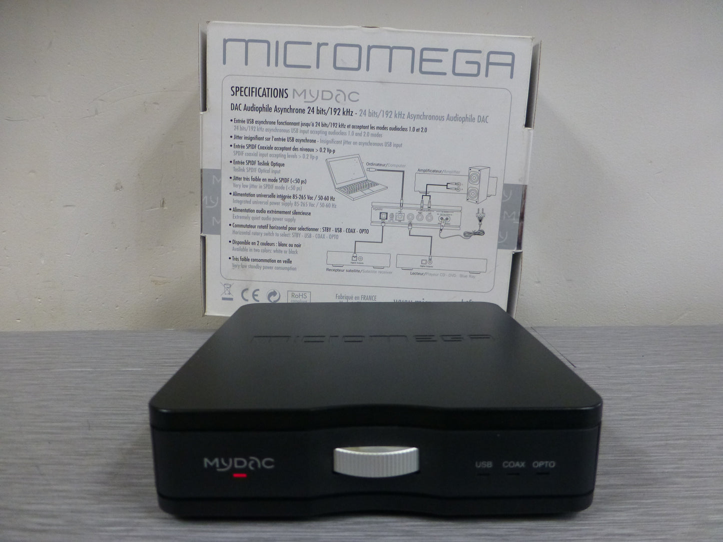 Micromega MyDac - Digital to Analog Converter