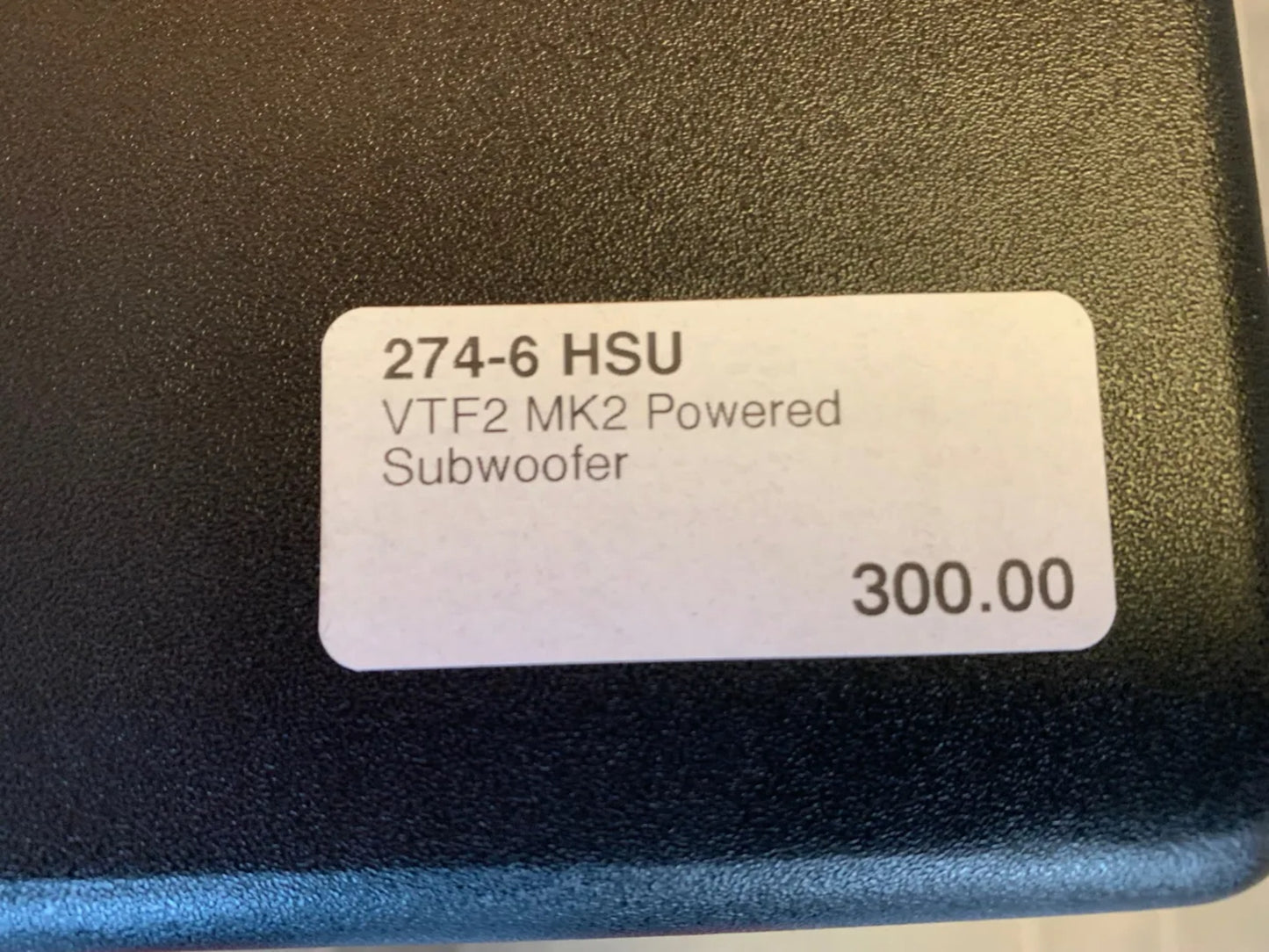 HSU VTF2 MKII Powered Subwoofer * Box