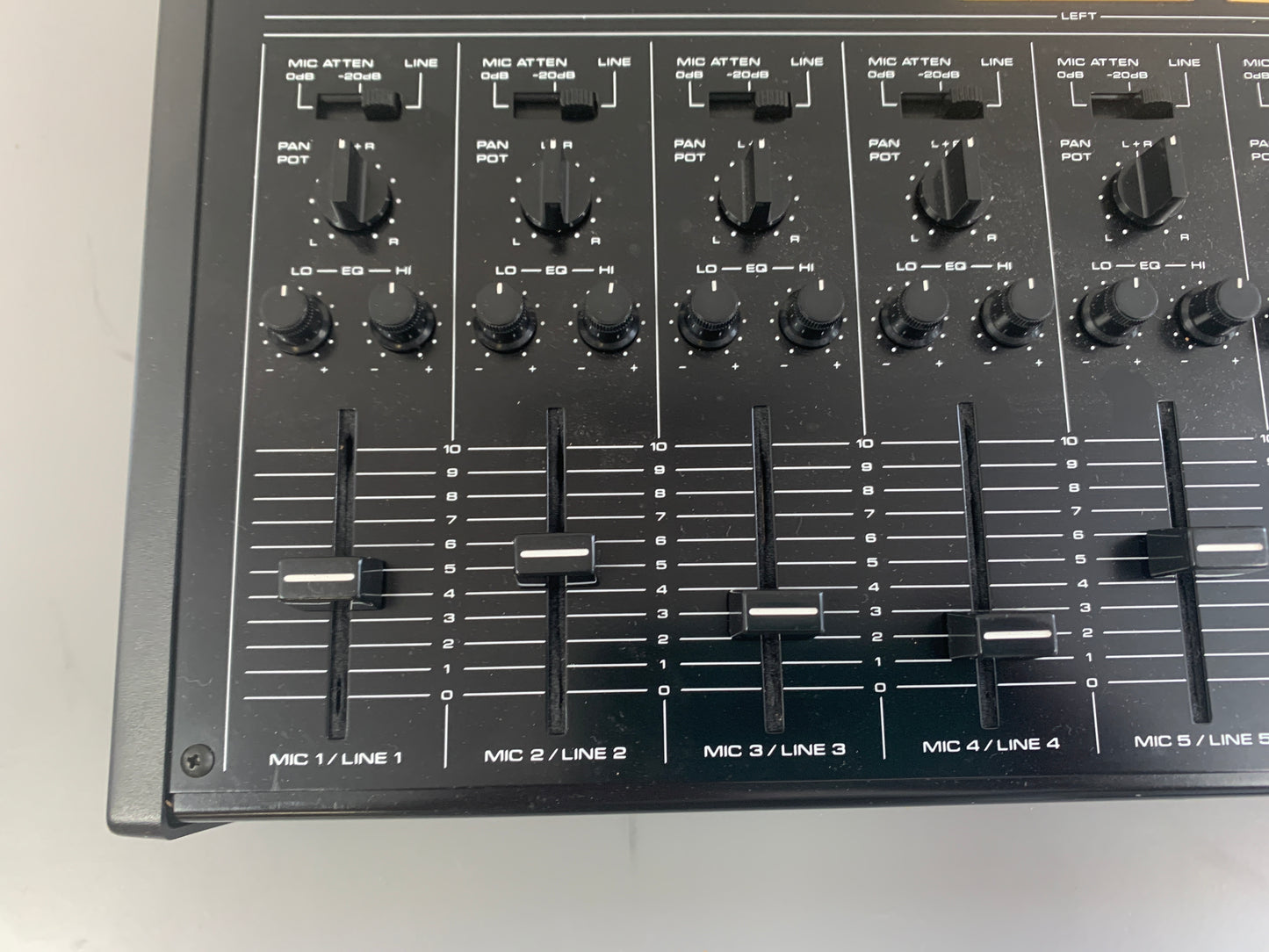 Realistic Stereo 32-1210 Mixer with Phono Inputs