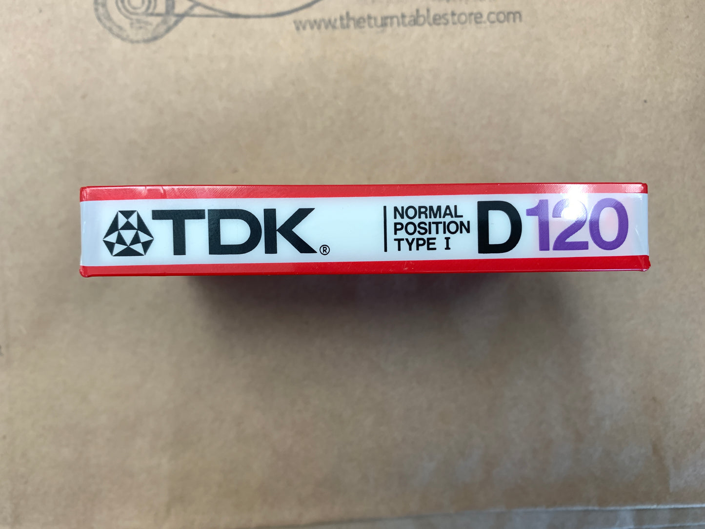 1985 TDK D 120 Type 1 Blank Cassette 120 mins