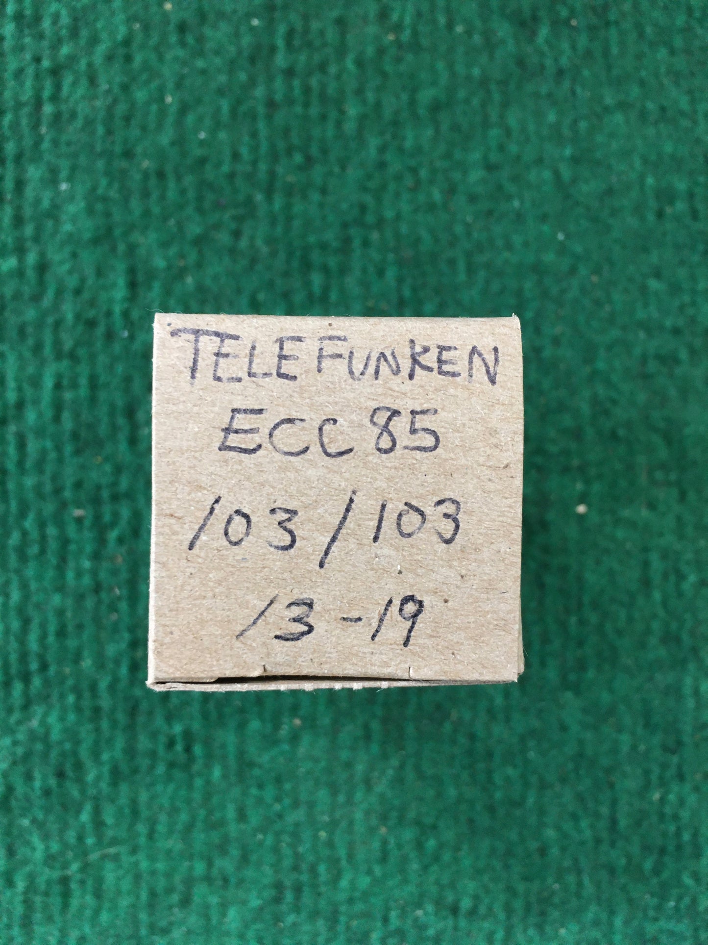 Telefunken 6AQ8/ECC85 Vacuum Tube * Tested 103/103%