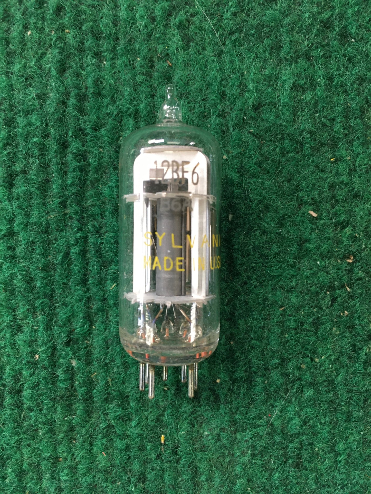 Sylvania 12BF6 Vacuum Tube * Tested 112/85/108%