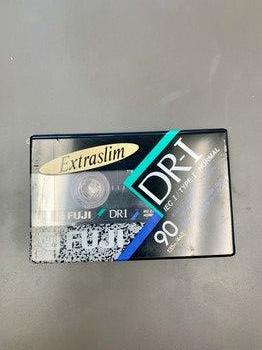 1990-91 FUJI DR-I Extraslim Blank Cassette 90 min