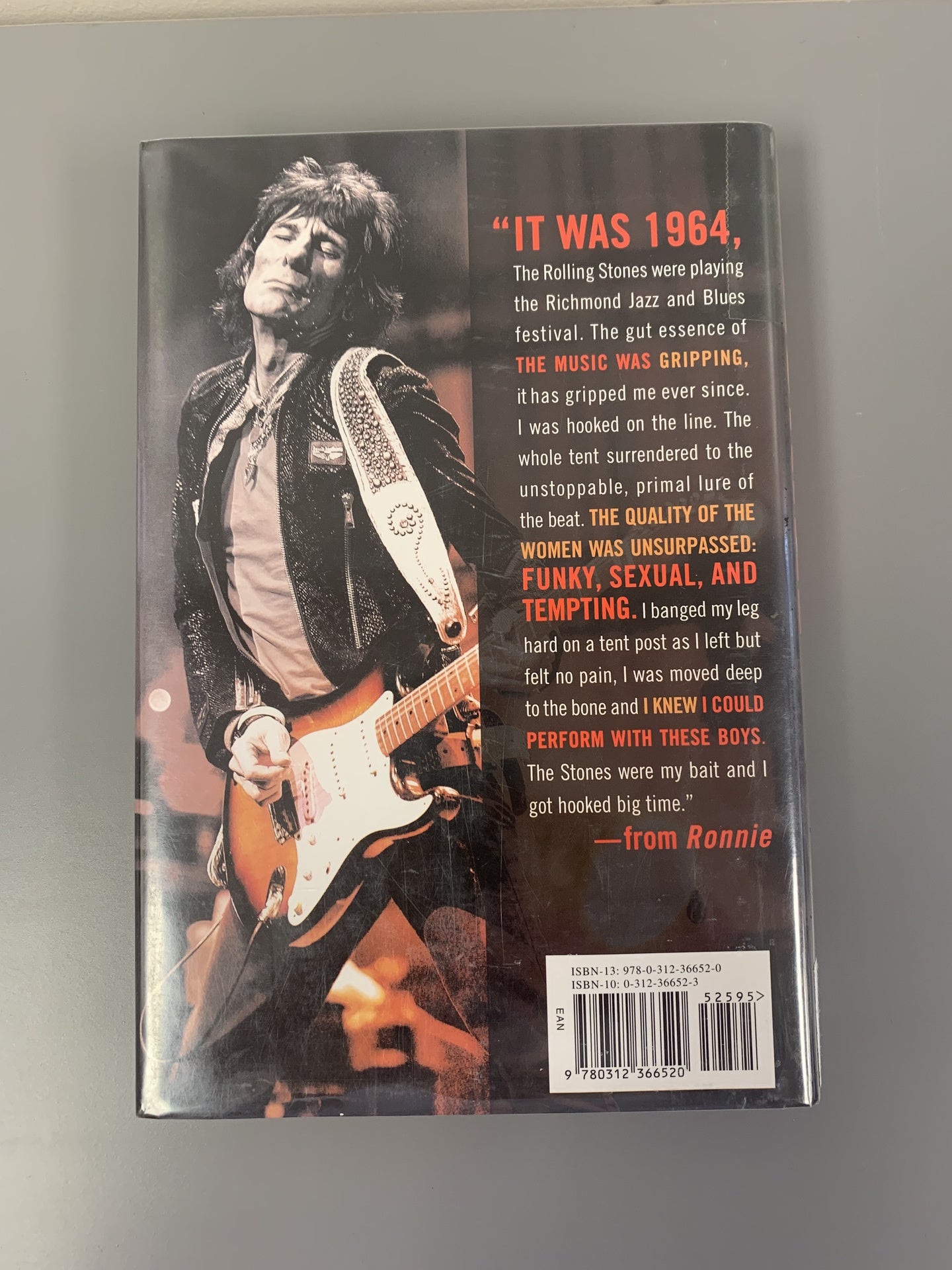 Ronnie Wood book