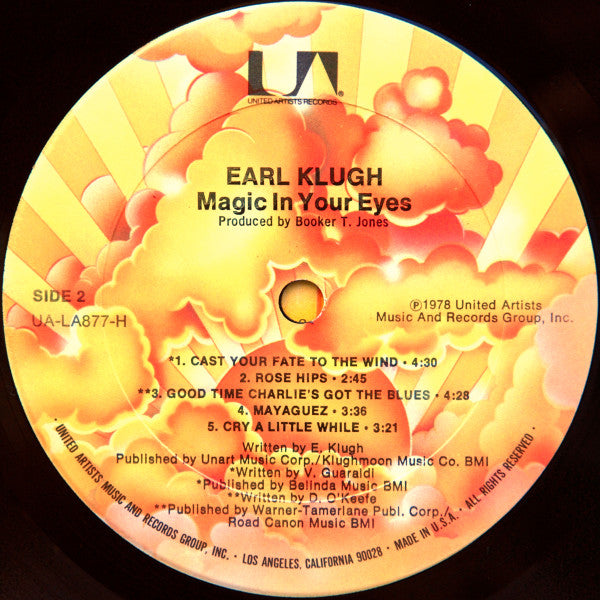 Earl Klugh : Magic In Your Eyes (LP, Album, Ter)