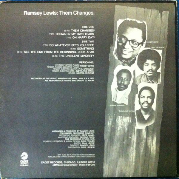 Ramsey Lewis : Them Changes (LP, Album, Ter)