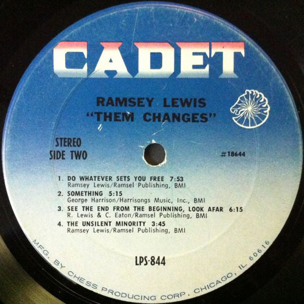 Ramsey Lewis : Them Changes (LP, Album, Ter)