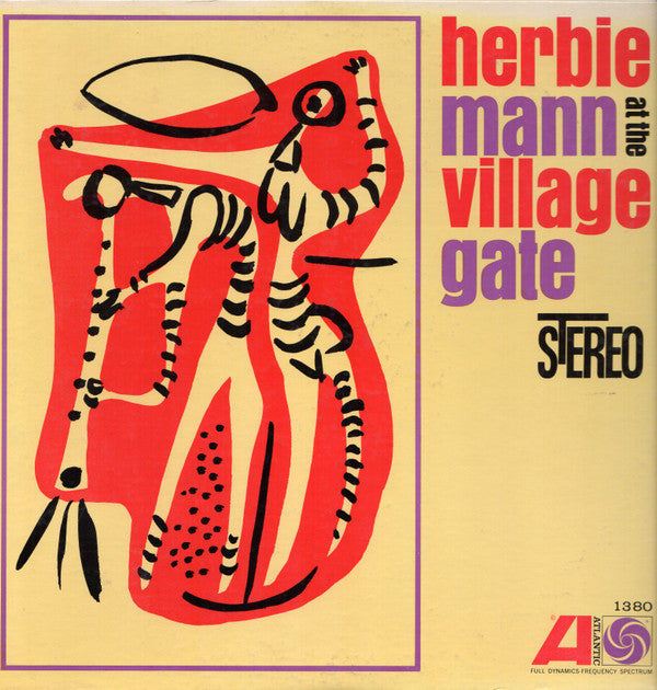 Herbie Mann : Herbie Mann At The Village Gate (LP, Album, MGM)