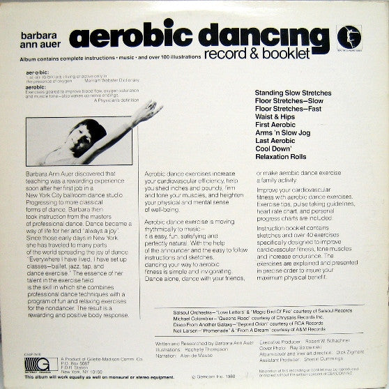 Barbara Ann Auer : Aerobic Dancing (LP, Gat)