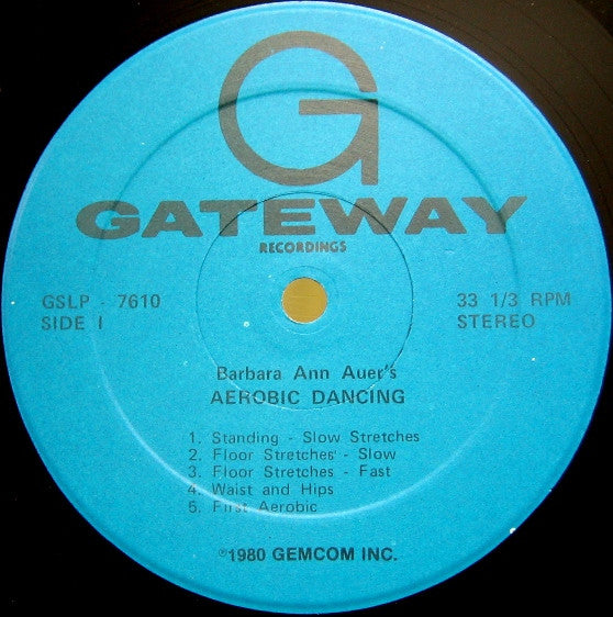 Barbara Ann Auer : Aerobic Dancing (LP, Gat)