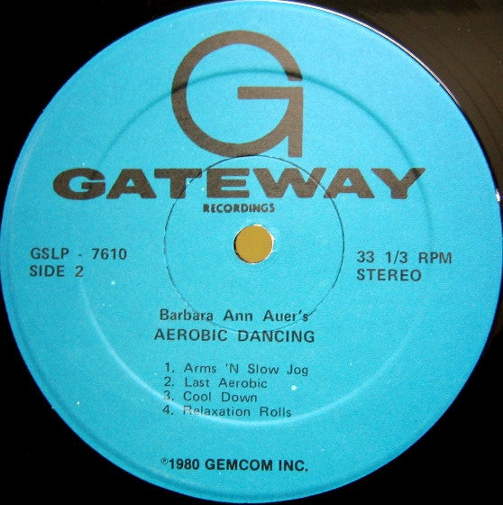 Barbara Ann Auer : Aerobic Dancing (LP, Gat)