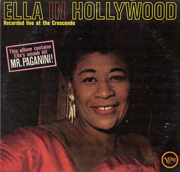 Ella Fitzgerald : Ella In Hollywood (LP, Album)