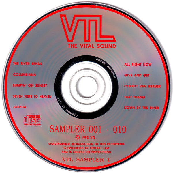 Various : VTL Sampler 001 - 010 (CD, Smplr)