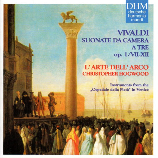 Antonio Vivaldi - L'Arte Dell'Arco, Christopher Hogwood : Suonate Da Camera A Tre Op. 1 / VII-XII (CD)