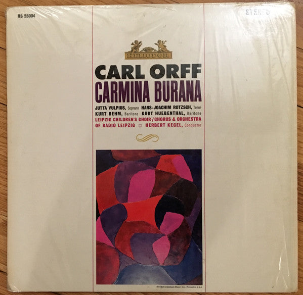 Carl Orff : Carmina Burana (LP)