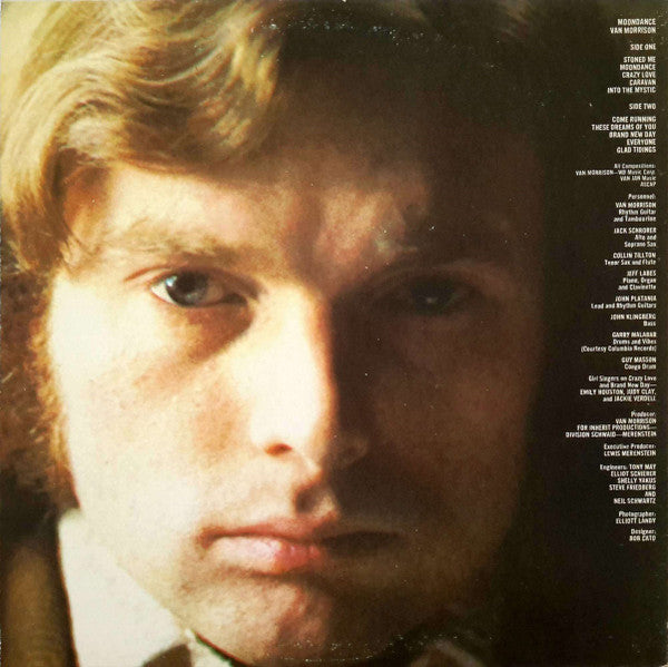 Van Morrison : Moondance (LP, Album, RE, Win)