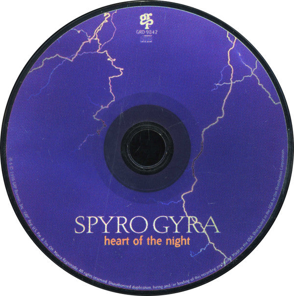 Spyro Gyra : Heart Of The Night (CD, Album)