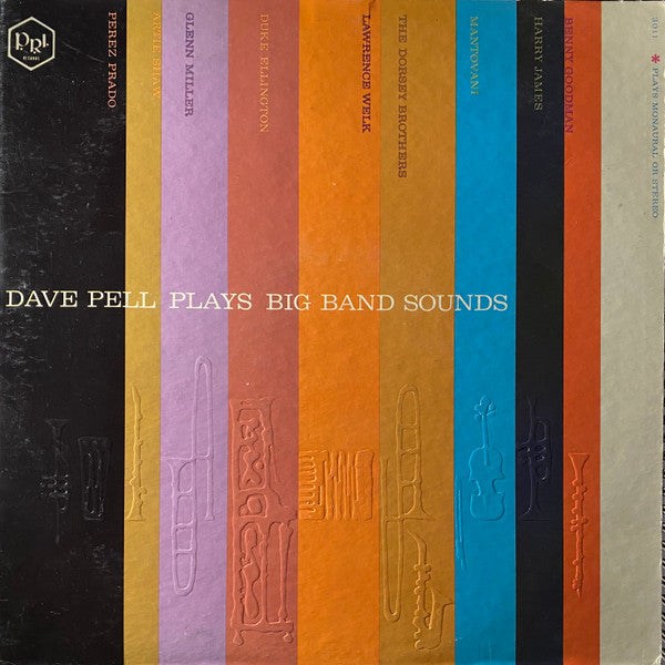 Dave Pell : Plays Big Band Sounds (LP, Yel)