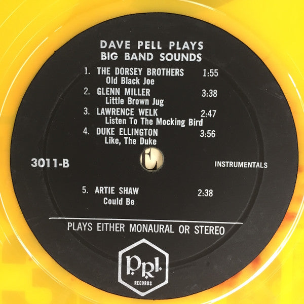 Dave Pell : Plays Big Band Sounds (LP, Yel)